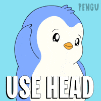 Think Big Brain GIF by Pudgy Penguins