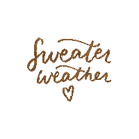 Sweater Weather Fall Sticker
