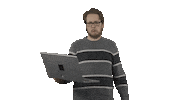 Laptop Sticker by funk