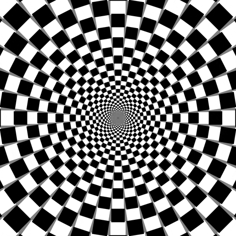 Black And White Illusion GIF by Feliks Tomasz Konczakowski