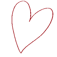 Rachels_lab heart thanks color cuore Sticker