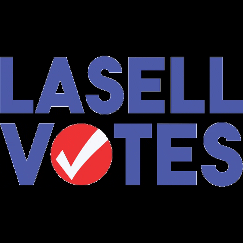 LasellVotes giphygifmaker vote election voted GIF