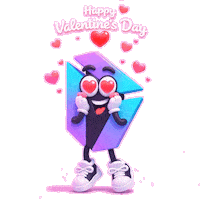 Viralgif Bemyvalentine Sticker by IDX Solana