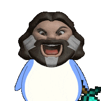 Penguin Chicken Sticker by Pudgy Penguins
