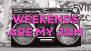 Weekend Boombox GIF by Houndstooth Media Group