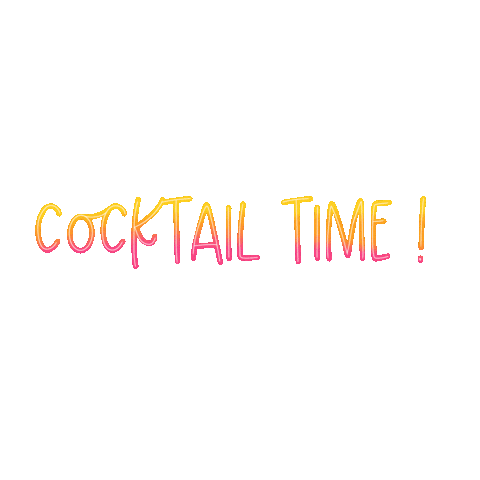 Summer Time Party Sticker
