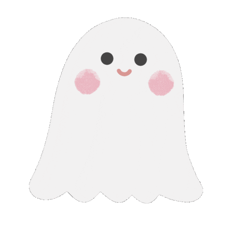 Scared Halloween Sticker