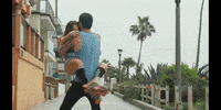 TheKimberlyCole girl beach boy flirt GIF