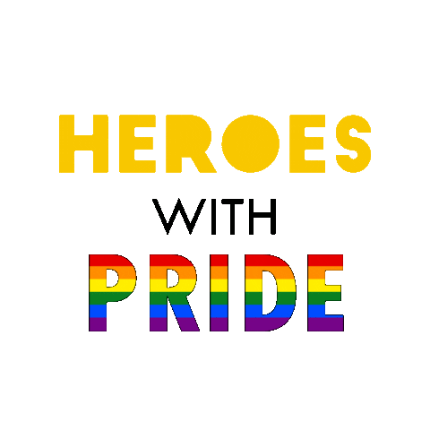 pride heroeswithpride Sticker by Heroes Psicología Pop