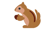 emojivid animals emoji emojivid chipmunk Sticker