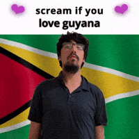 (silent) scream if you love guyana
