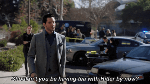 Fox Tv Hitler GIF by Lucifer
