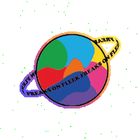 Twistrek rainbow pride world lgbt Sticker