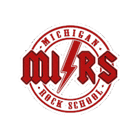School Of Rock Sticker by Michigan Rock School