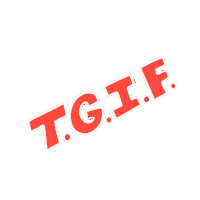 Thank God Friday Sticker by Stratifi