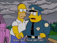 scared homer simpson GIF