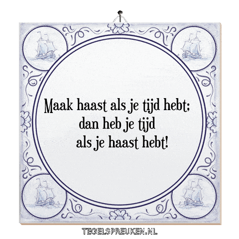 Humor Focus Sticker by Tegelspreuken.nl