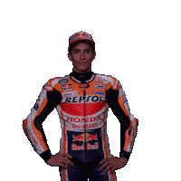 sad marc marquez Sticker by MotoGP