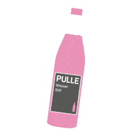 trinkpulle water wasser pulle trinkpulle Sticker