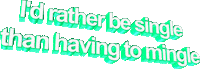 blue Sticker by AnimatedText