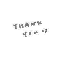 Thankyou Sticker