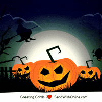 Halloween Night GIF by sendwishonline.com