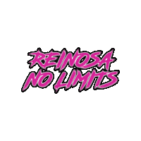 No Limits Reinosa Sticker by ReinosaNoLimits