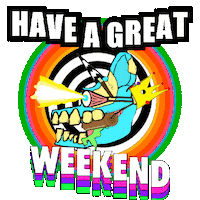 Happy Sunday Friday Sticker
