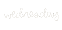 Lettering Wednesday Sticker