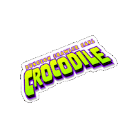 Crocodile Sticker by Vault Comics