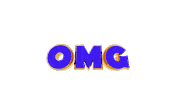 Happy Oh My God Sticker