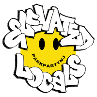 Happy The Fridge Sticker by Elevated Locals