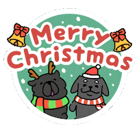 Merry Christmas Sticker by YajuWholeHouse