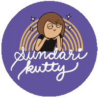 Malayalee Sundari Sticker by Awkwerrrd