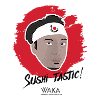 Waka_Her food japanese greece crete Sticker