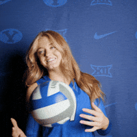 Volleyball GIF by BYU Cougars