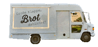 diebrotpuristen truck mercedes foodtruck brot Sticker