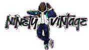 ninetyvintage vintage clothing vintage store ninetyvintage Sticker