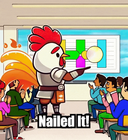 Presentation Success GIF by Zorooster