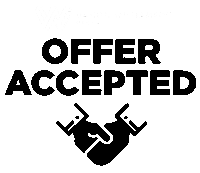 Offer Accepted Closed Deal Sticker by Williamson Dallas