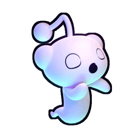 Halloween Ghost Sticker by Reddit