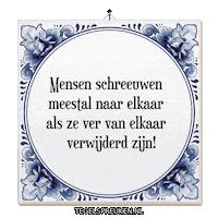 Communicatie Wijsheid Sticker by Tegelspreuken.nl