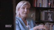 marine le pen GIF by franceinfo