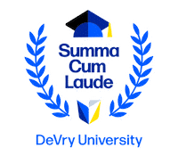 Commencement Sticker by DeVry University