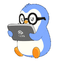 Sorry Excuse Me Sticker by Pudgy Penguins