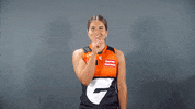 Quiet Please Footy GIF by GIANTS