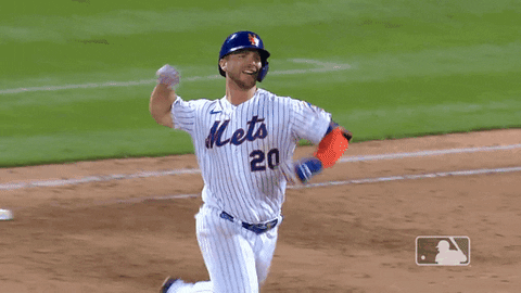 Happy Pete Alonso GIF by New York Mets