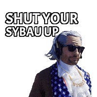 Bau Stop Talking Sticker