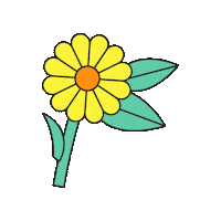 maevechocolate flower thank you garden maeve Sticker