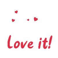 Love It Sticker by inspiremetro